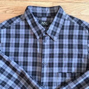 A.P.C. Men’s Flannel Shirt Slim fit